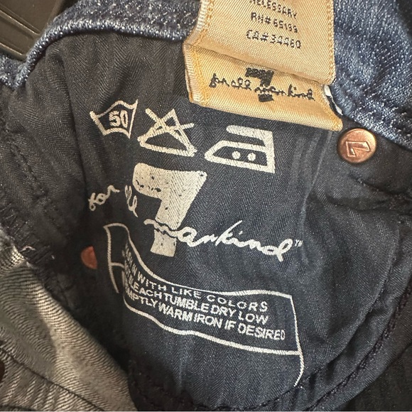 7 for All Mankind Women’s Jeans Capri Denim Blue size 30 - Picture 9 of 10